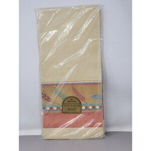 Hallmark Table Cover 54" X 102"‎ Border Design Paper/Plastic NOS